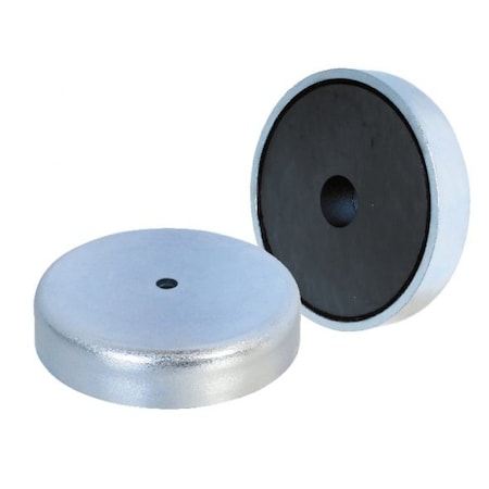 Eclipse Magnetics Ceramic Shallow Pot Magnet 25mm Dia E876-RB